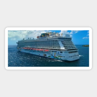 Norwegian Getaway St. Kitts's Sticker